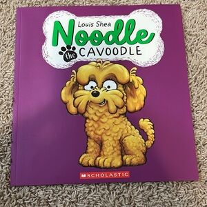 Noodle the Cavoodle Picture Book - Bright Purple Cover